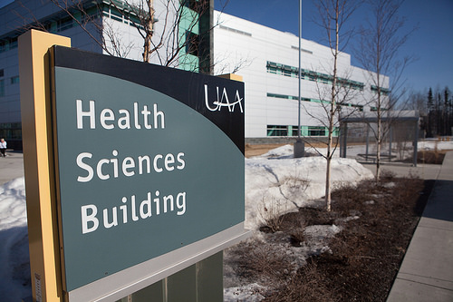 The Health Sciences Building on the campus of the University of Alaska Anchorage (Photo courtesy University of Alaska Anchorage)