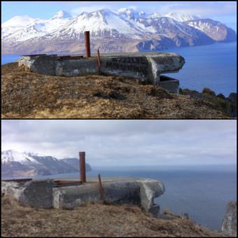 (Photo by Dmitri Dane/Aleutian Islands Photography, above, & U.S. Coast Guard (bottom)