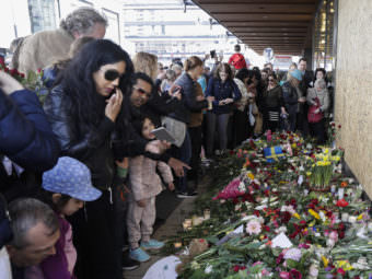 Thousands gathered Sunday at the Swedish department store where a 39-year-old Uzbek man is suspect of committing a deadly truck attack. Police say the suspect had been ordered to leave the country and expressed extremist sympathies.