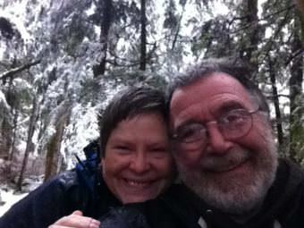 Richard Marshall and his wife Teresa on Fish Creek Trail on Douglas in 2015. (Photo courtesy Richard Marshall)