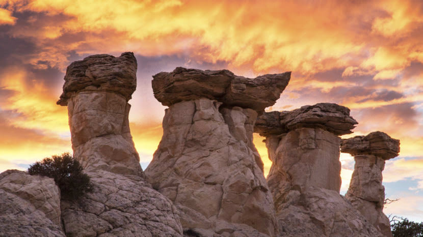 The Grand Staircase-Escalante, with its famous hoodoos, or columns, has long been at the center of a local fight over whether its federal designation hurts or helps the surrounding area.