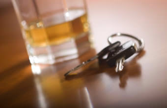 A drink and car keys