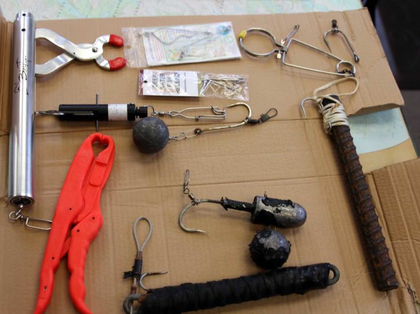 Take your pick: Whether homemade or a commercial design, every sport fishing boat in Southeast Alaska must have a deep-release mechanism on board beginning August 1.