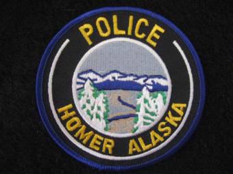 Homer police patch