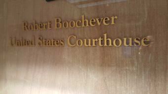 Robert Boochever United States Courthouse is the federal courthouse in Juneau. Taken Aug. 24, 2017. (Photo by Tripp J Crouse/KTOO)