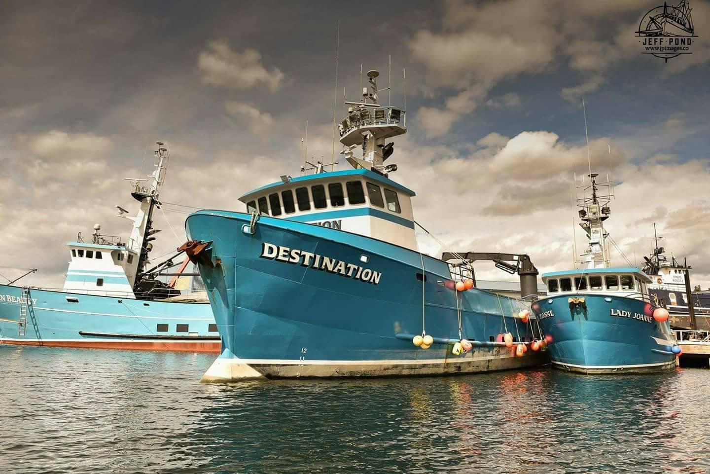 Six F/V Destination crew members died when their boat disappeared in February near St. George Island, marking the deadliest accident in more than a decade for the Bering Sea crab fleet. The Coast Guard is holding public hearings as part of its investigation into the Destination's sinking. (Photo courtesy F/V Destination Memorial Fund)