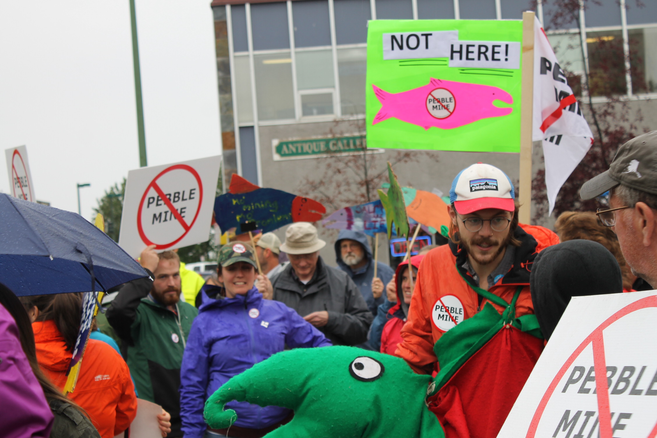 New Pebble Advisory Committee Meets Indoors While Mine Protesters 