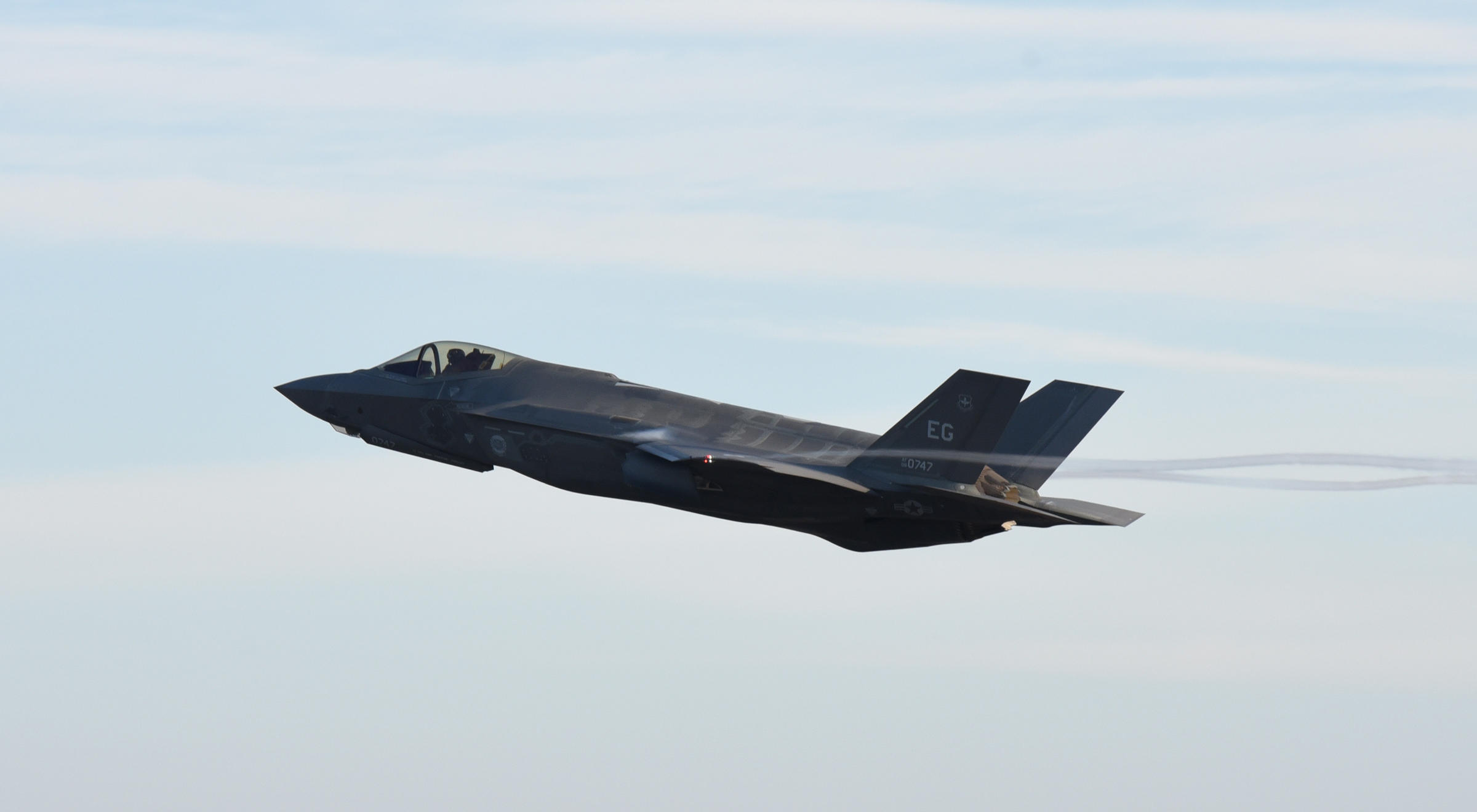 The economic benefits that will come with two squadrons of F-35s scheduled to be based at Eielson beginning in 2021 are now expected to draw more than 5,000 people to the area, a consultant said Monday. (U.S. Air Force photo by Staff Sgt. Alex Fox Echols III/Released)