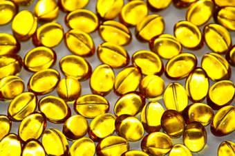 Fish oil is oil derived from the tissues of oily fish. Fish oils contain the omega-3 fatty acids eicosapentaenoic acid (EPA) and docosahexaenoic acid (DHA), precursors of certain eicosanoids that are known to reduce inflammation in the body,and have other health benefits. (Creative Commons photo by Natesh Ramasamy/Flickr)