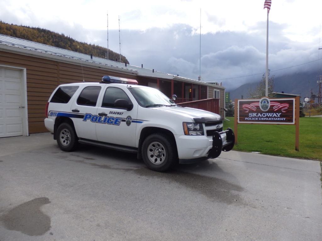 The old Skagway Police Department. (File photo by Emily Files/KHNS)