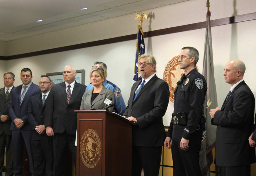 Federal, state and Anchorage officials roll out new violent crime strategy