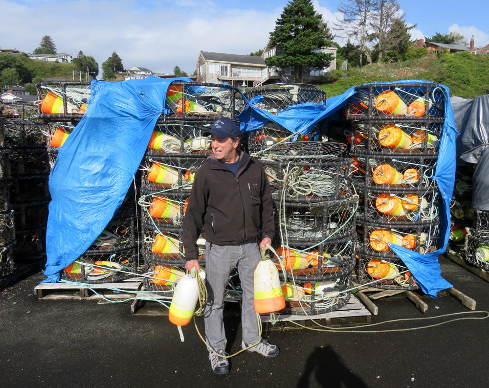 Commercial crab fisherman Bob Eder of Newport, Oregon is part of a whale entanglement working group. (Photo by Tom Banse/Northwest News Network)