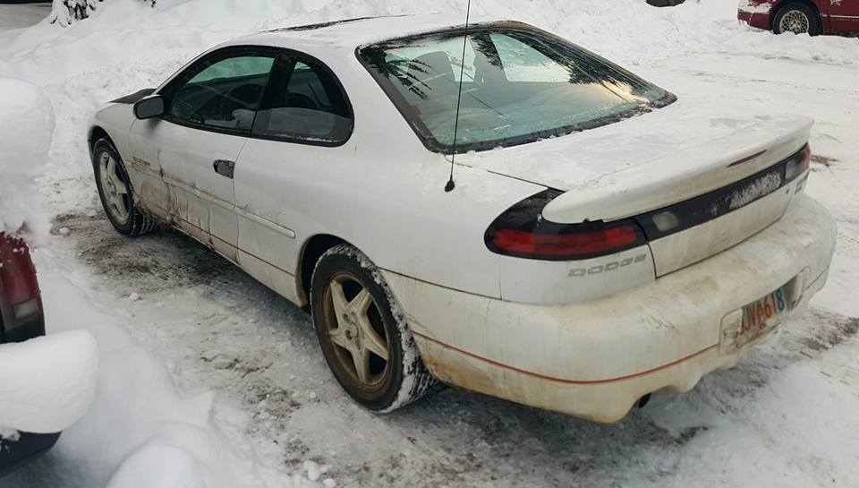 Angelo Lerma attempted to register a stolen 1998 Dodge Avenger in his name at the Juneau DMV. He was arrested on an outstanding warrant after the authorities were alerted. (Photo courtesy Adam Savage)