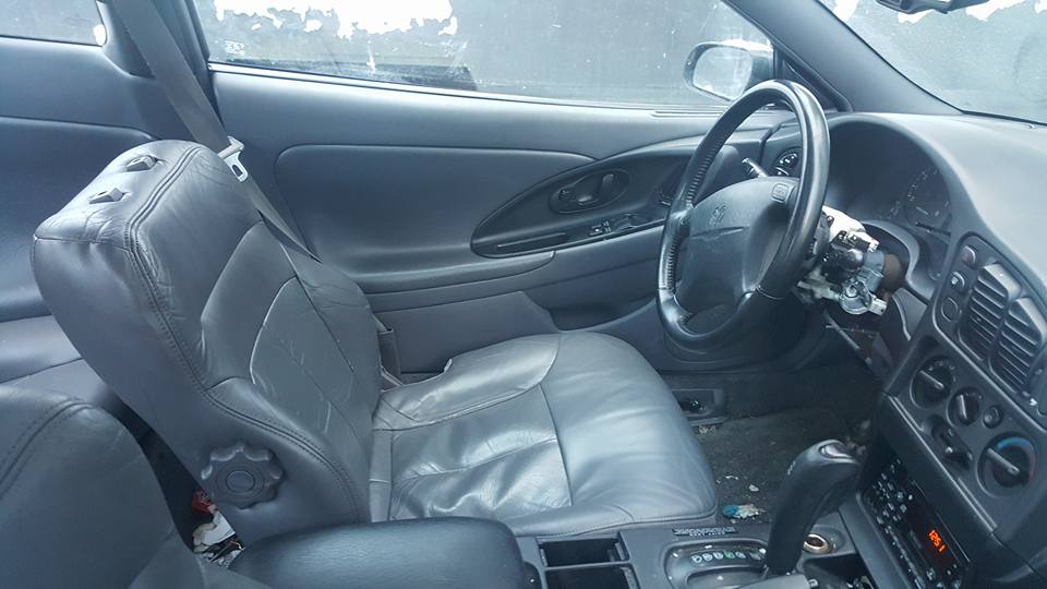 Adam Savage recovered his car that was stolen from a restaurant parking lot in Mendenhall Valley. But it wasn't it great shape. Someone had tore out the ignition switch and trashed the interior. (Photo courtesy Adam Savage)