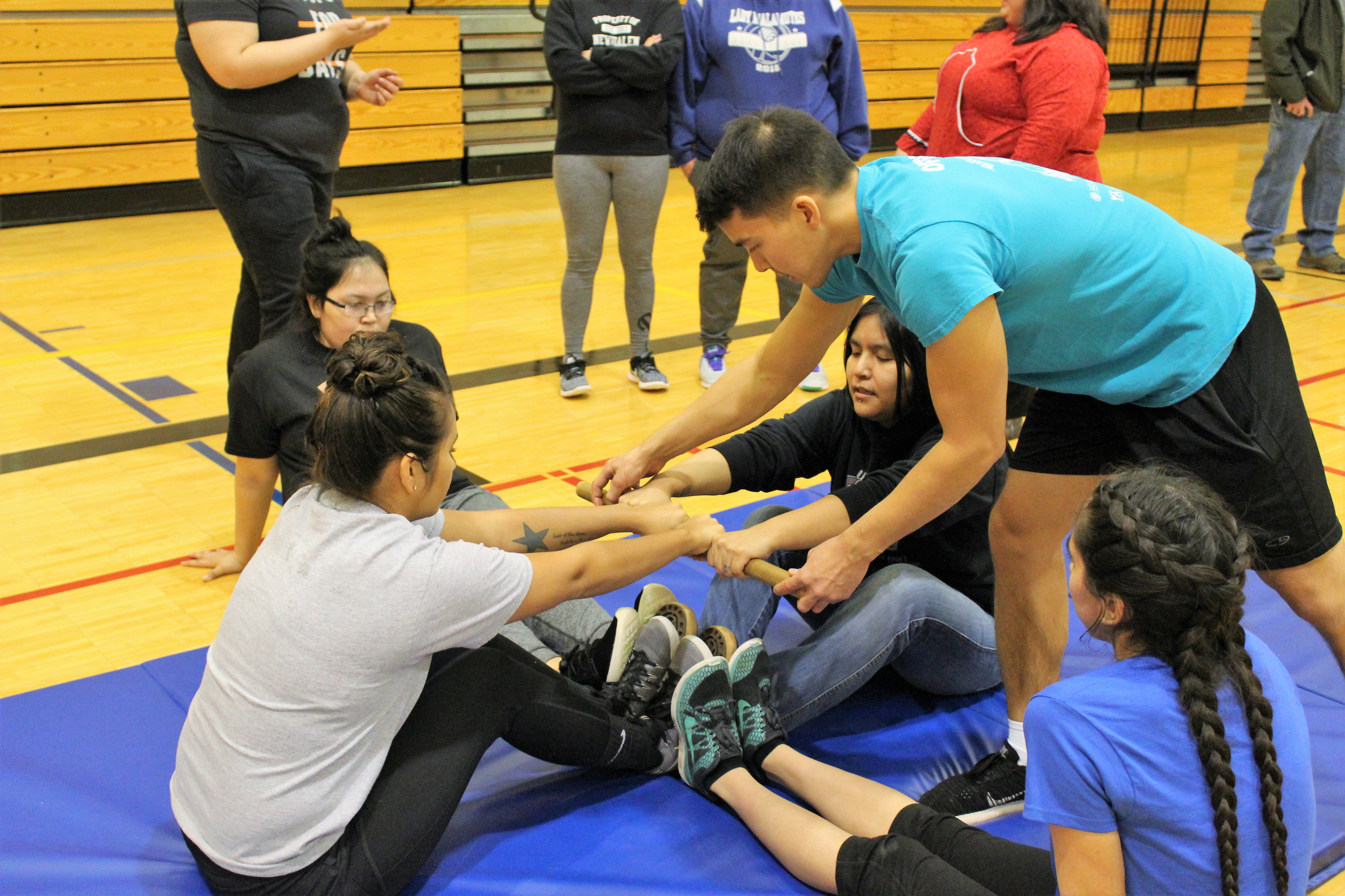 Stick Fighting (indigenous sport) with a Youth Club Founder w/ Kids add-on