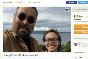 Seth Schrenzel created a GoFundMe campaign for Larry Pestrikoff of Ouzinkie, Alaska. Larry livestreamed the events following the tsunami warning after the magnitude 7.9 earthquake southeast of Kodiak early Tuesday morning.