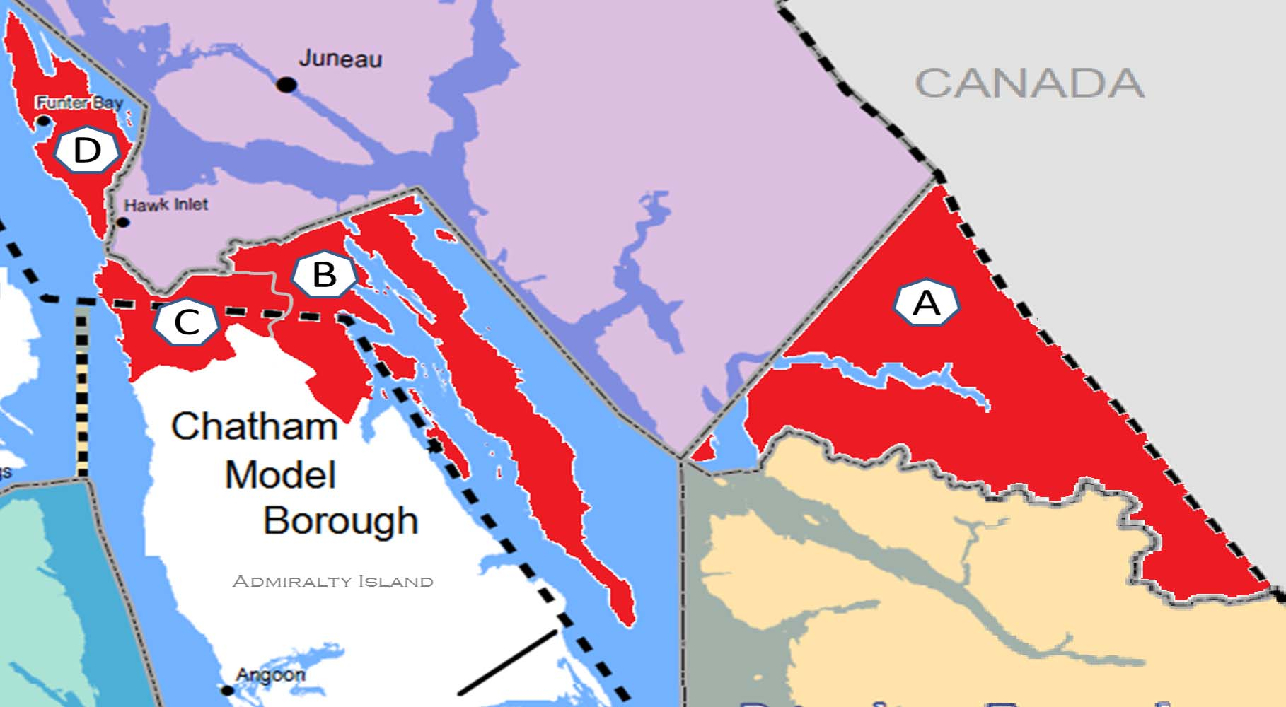 Juneau Assembly Majority Explains Annexation Bid   Proposed Annex 