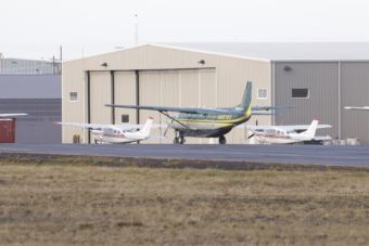 Ravn Air's terminal in Bethel. Ravn employees at the Anchorage airport are accused of stealing mail bound for rural Alaskan communities. (Photo by Dean Swope/KYUK)