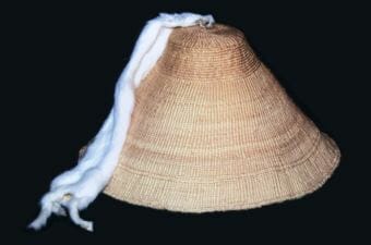 Spruce-root hat by Delores Churchill. (Photo courtesy of Sealaska Heritage Institute)