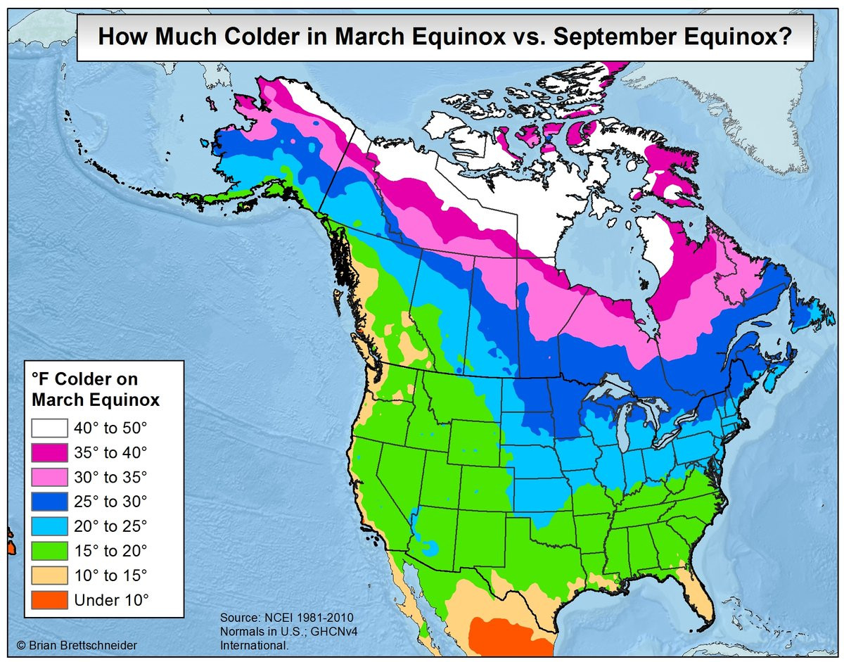Ask a Climatologist The spring equinox doesn't mark the start of spring