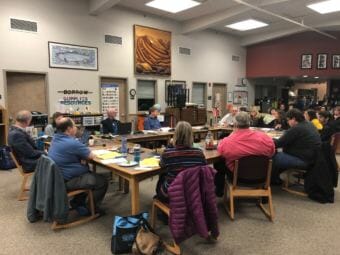 Juneau School Board (Photo by Elizabeth Jenkins/Alaska's Energy Desk