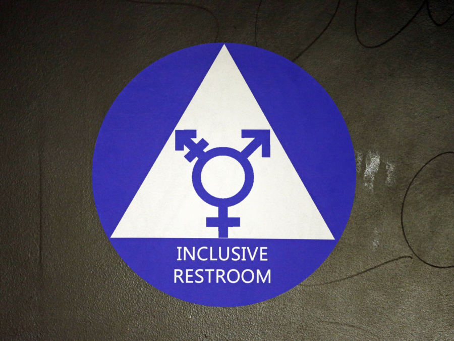 Anchorage, Alaska's so-called "bathroom bill" was rejected by voters last week. (Photo by Elaine Thompson/Associated Press)