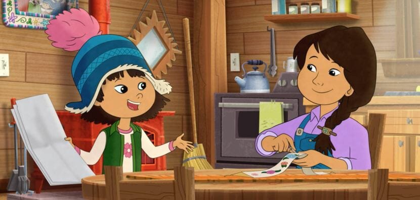 A still from the upcoming PBS KIDS program Molly of Denali (Image courtesy of WGBH Educational Foundation).