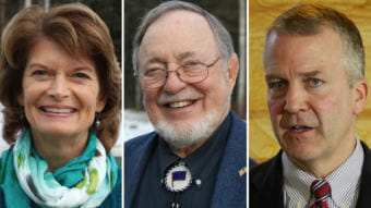 Alaska's congressional delegation: Sen. Lisa Murkowski, Rep. Don Young, and Sen. Dan Sullivan.