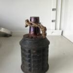 A World War II-era Japanese hand grenade was found by family cleaning out a deceased relative's apartment in Juneau. (Photo courtesy Juneau Police Department)