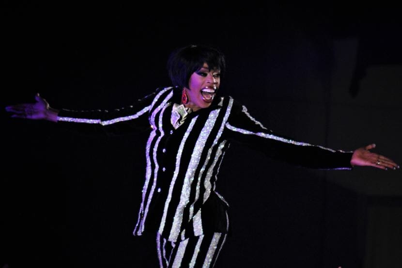 Jasmine Masters performs at GLITZ at Centennial Hall on Saturday, June 16, 2018. She appeared in season 7 of "RuPaul's Drag Race."