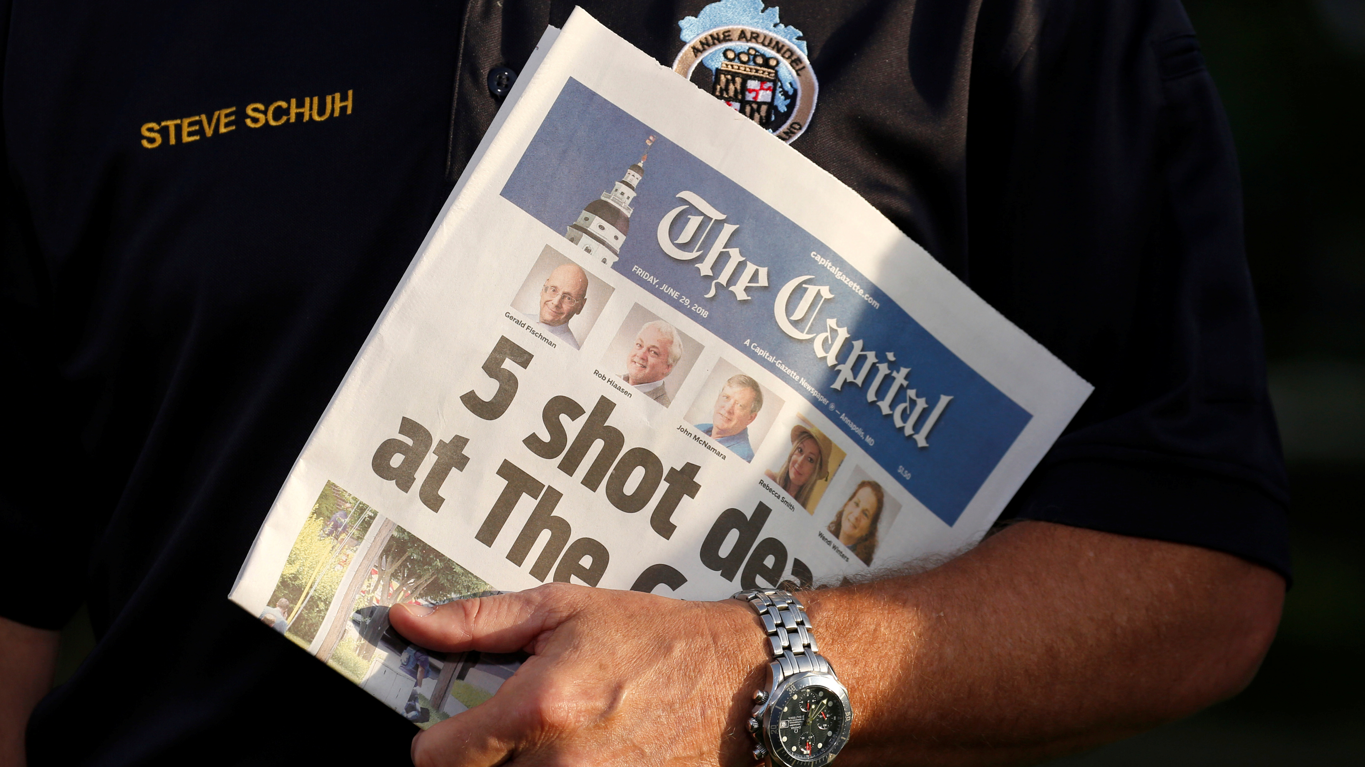 Capital Gazette keeps working, and publishing, after 5 die in newsroom ...