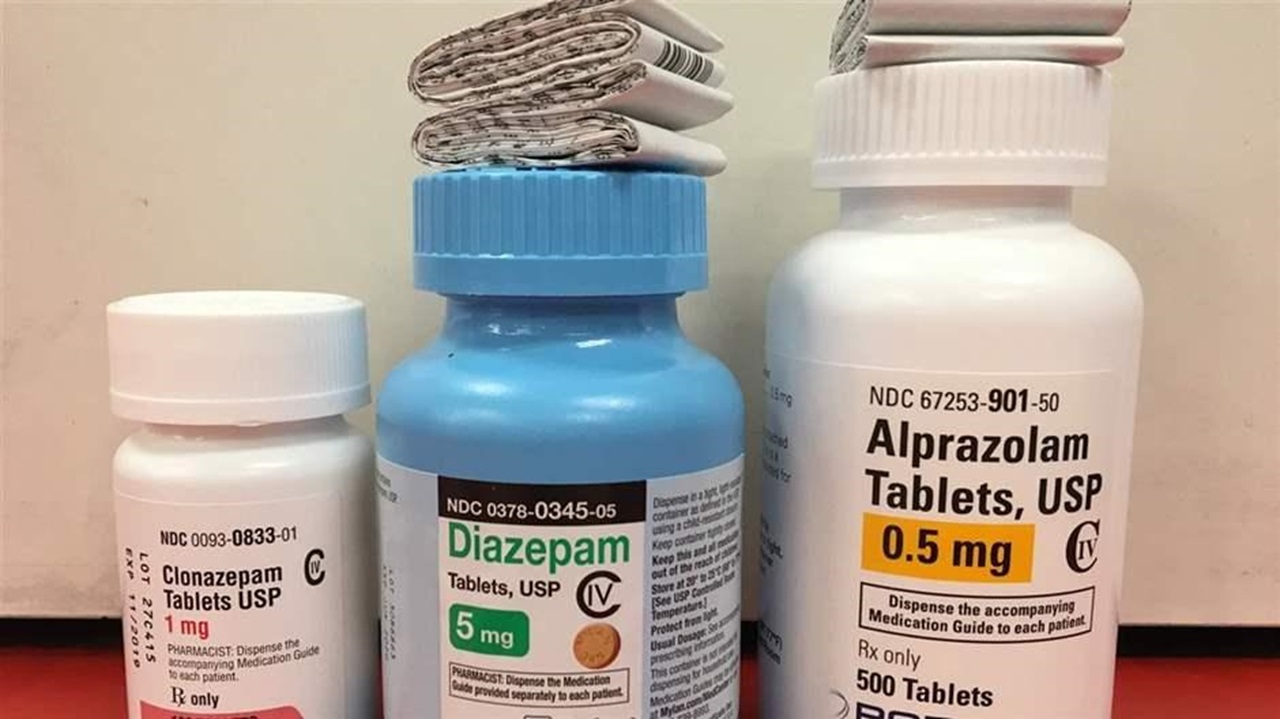 Clonazepam (traded as Klonopin), diazepam (Valium) and alprazolam (Xanax) are among the class of widely prescribed anti-anxiety medications known as benzodiazepines. Addiction treatment experts say teens are abusing the drugs and mixing them with opioids and alcohol. (Photo by Pew Charitable Trusts)