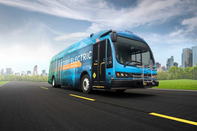 A Proterra Catalyst bus. (Image courtesy of Proterra)