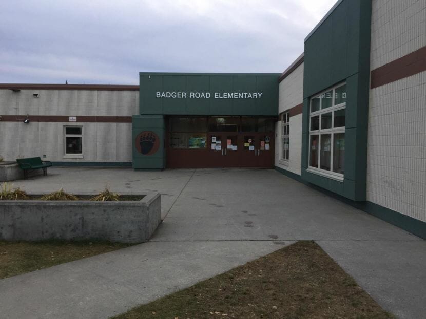 Badger Road Elementary School (Photo by Robyne, KUAC – Fairbanks)