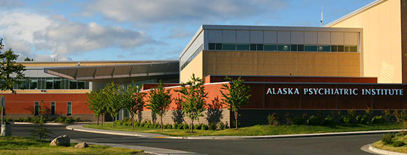 The Alaska Psychiatric Institute in Anchorage. (Photo courtesy of the Alaska Department of Health and Social Services)