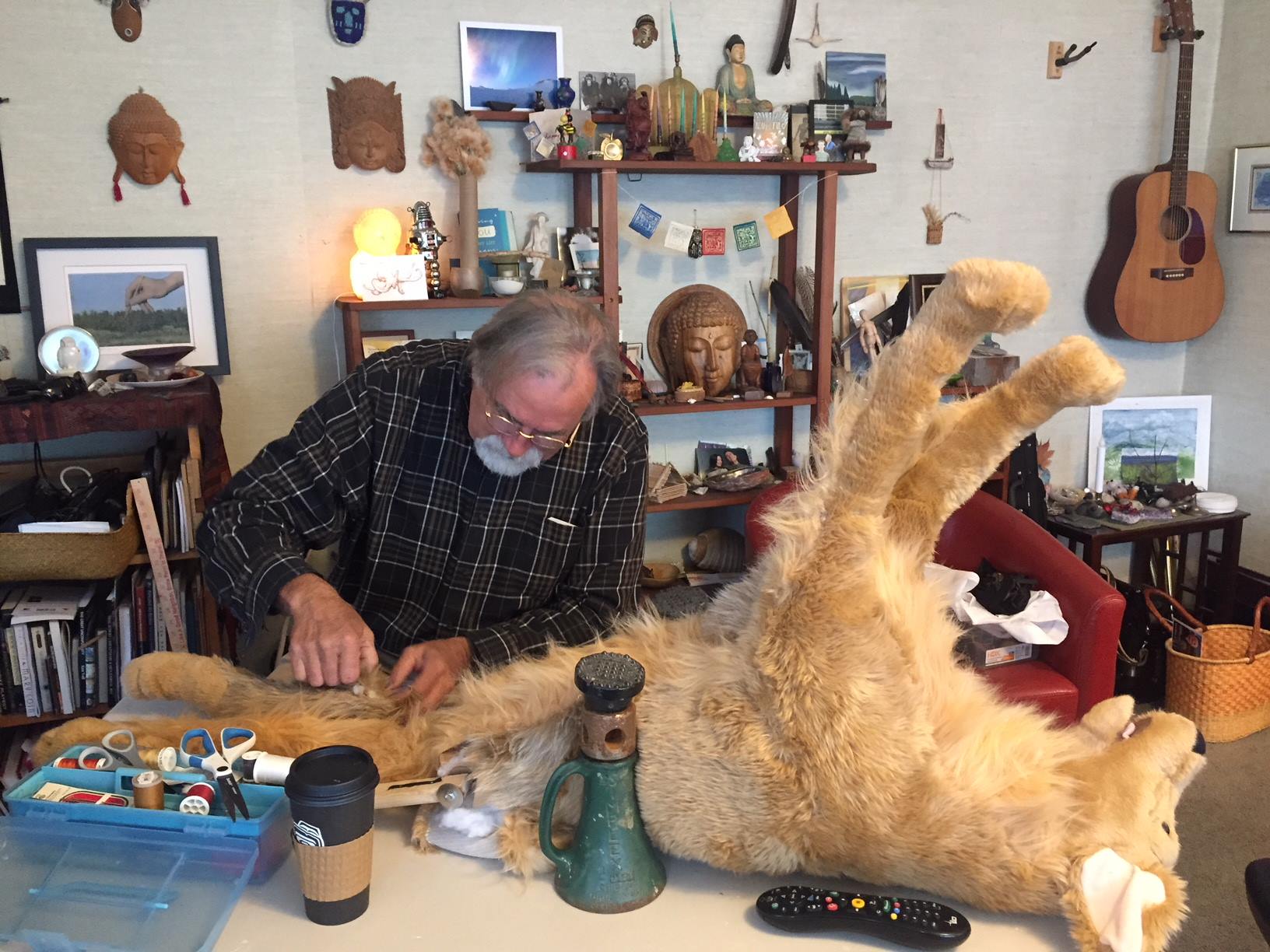 Opera features projections of fine art by Juneau painter Dan Fruits