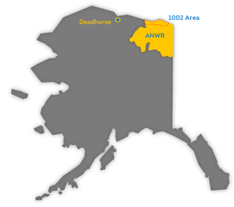 Map of ANWR.