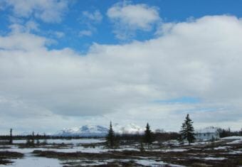 A view from Newhalen, one of the communities that would be impacted by Alaska Peninsula Corporation's agreement.