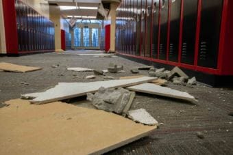Mat-Su School Superintendent Monica Goyette says Houston Middle School took the most damage during the Friday earthquake, and it’s very likely it won’t be reopened this school year.