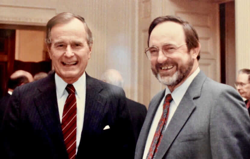 George H.W. Bush and Don Young.