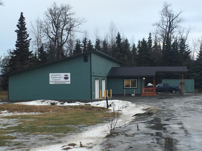 Ninilchik Traditional Council's transit building.