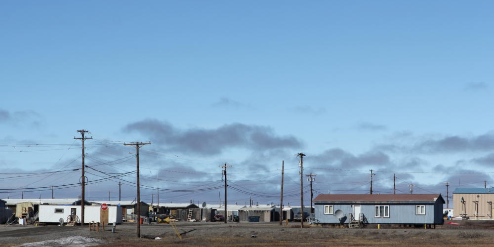 Nuiqsut in June 2018. The village is near a growing number of oil developments in the western Arctic.