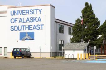 University of Alaska campuses like UAS Sitka could face major cuts under Governor Mike Dunleavy’s proposed budget. (Photo by Emily Kwong/KCAW)