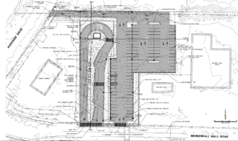 The engineering firm DOWL prepared this 35 percent review plan of a proposed Valley Transit Center for the City and Borough of Juneau.