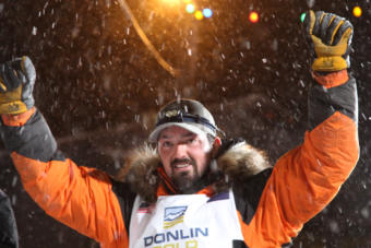 Bethel's Pete Kaiser is victorious in the 2019 Iditarod Trail Sled Dog Race, securing his first win Wednesday, March 13.