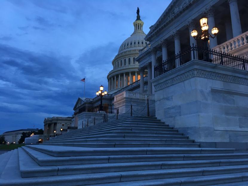 The U.S. Capitol building.