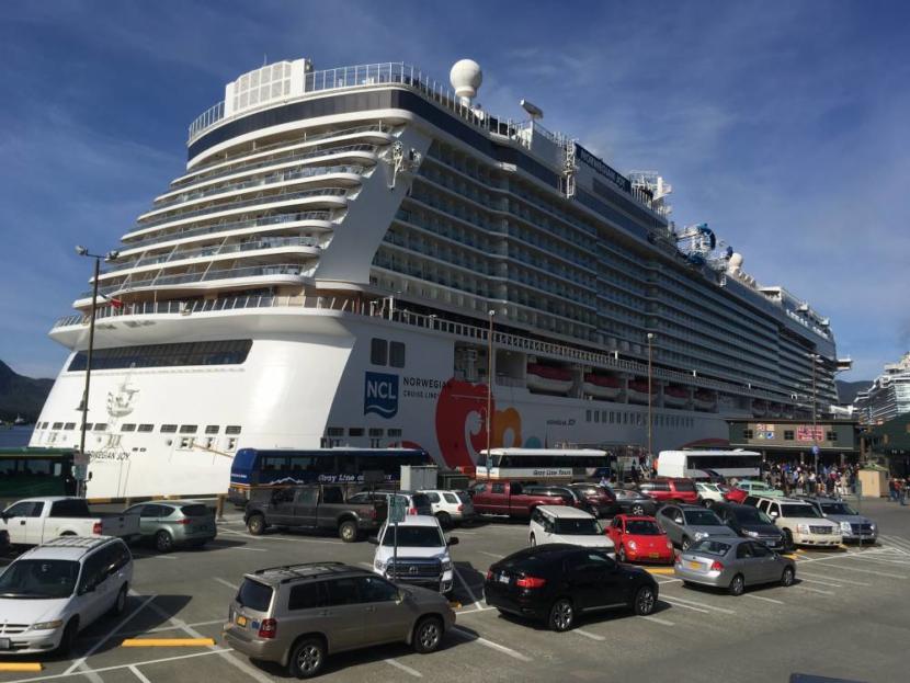 The Norwegian Joy visits Ketchikan on May 13, 2019.