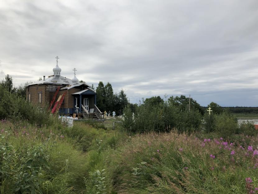 The church is close to 70 years old, and it needed a new roof, new stove, and insulation.