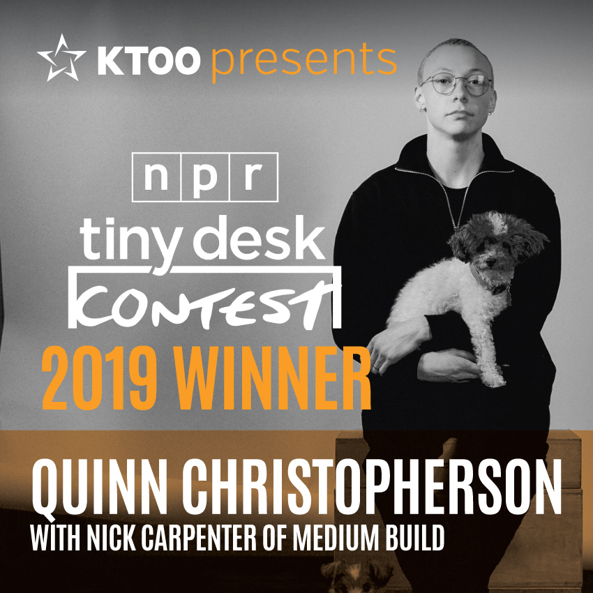 NPR Tiny Desk Concert winner Quinn Christopherson