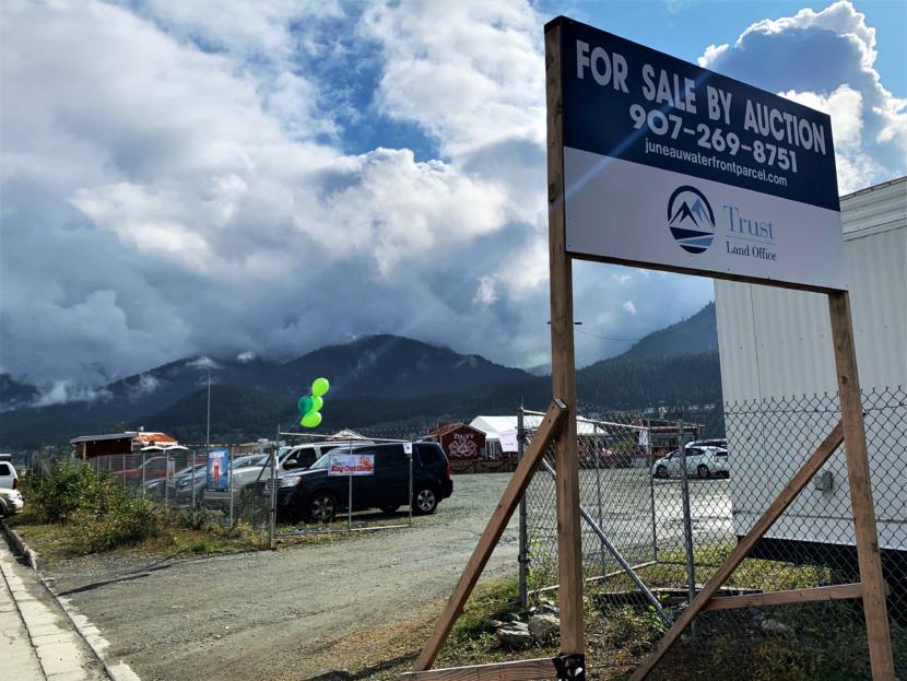 The Alaska Mental Health Trust Authority has put the waterfront property known as the subport up for sale. (Photo by Adelyn Baxter/KTOO)